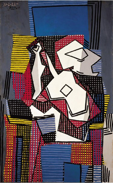 1922 Bouteille, guitare et compotier. Pablo Picasso (1881-1973) Period of creation: 1919-1930