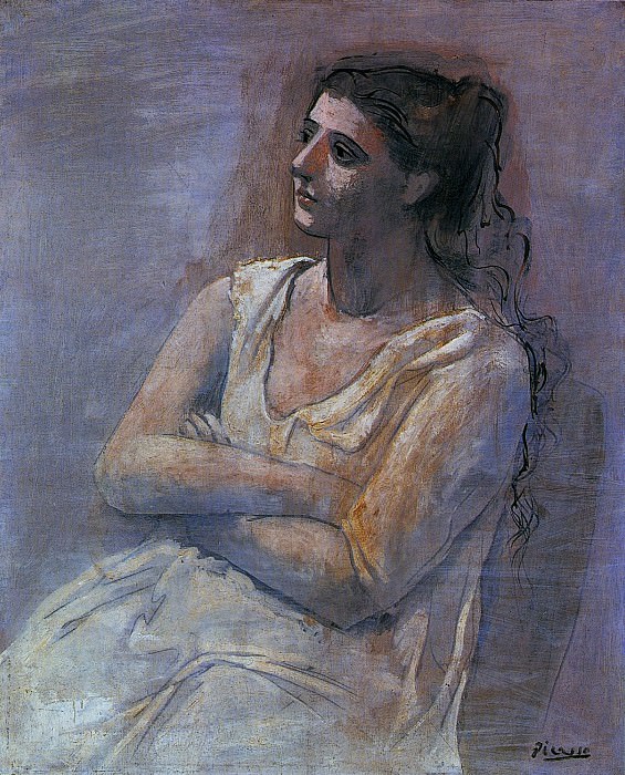 1923 Femme assise les bras croisВs (Sarah Murphy). Pablo Picasso (1881-1973) Period of creation: 1919-1930