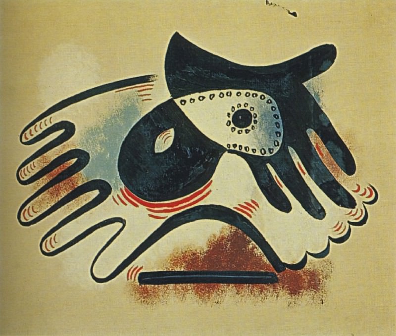 1923 Gant et masque. Пабло Пикассо (1881-1973) Период: 1919-1930