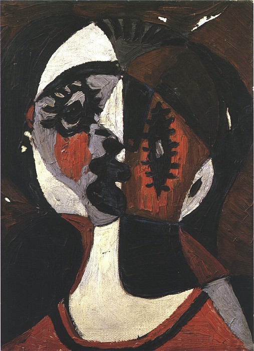 1926 Visage1, Pablo Picasso (1881-1973) Period of creation: 1919-1930