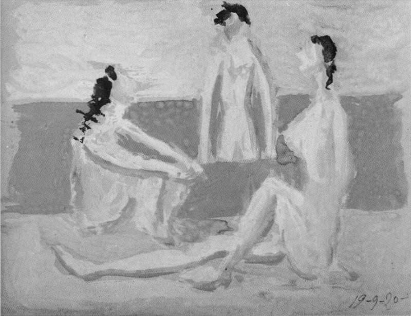 1920 Trois baigneuses I. Pablo Picasso (1881-1973) Period of creation: 1919-1930