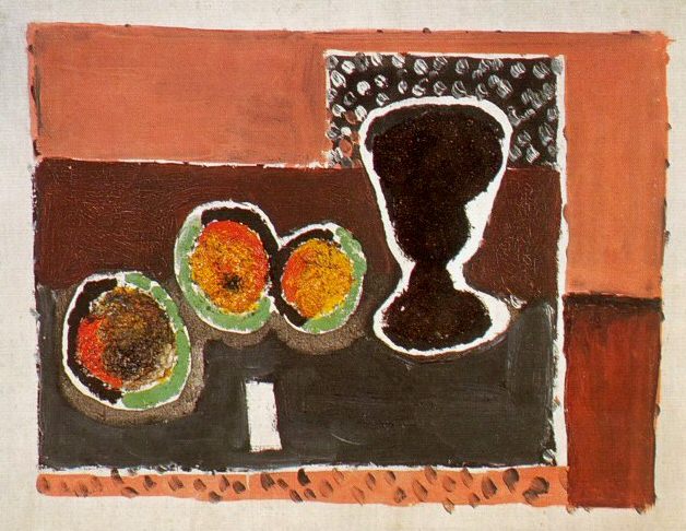 1920 Verre et pomme. Pablo Picasso (1881-1973) Period of creation: 1919-1930