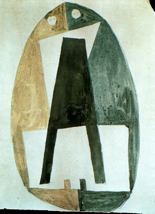 1920 Composition2, Pablo Picasso (1881-1973) Period of creation: 1919-1930