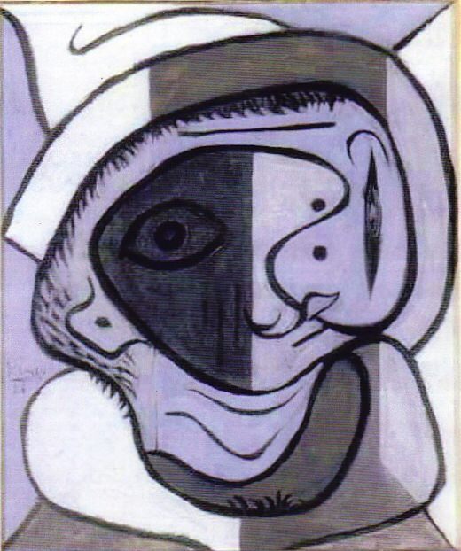 1926 TИte, Pablo Picasso (1881-1973) Period of creation: 1919-1930