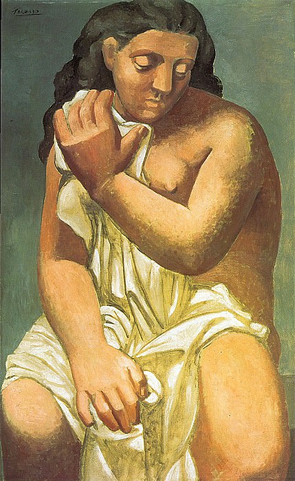1921 Nu Е la draperie. Пабло Пикассо (1881-1973) Период: 1919-1930