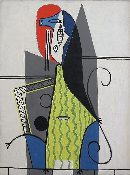 1927 Femme dans un fauteuil3, Pablo Picasso (1881-1973) Period of creation: 1919-1930