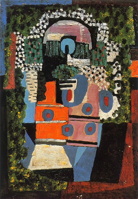 1921 Une vue nocturne Е Fontainebleau. Пабло Пикассо (1881-1973) Период: 1919-1930