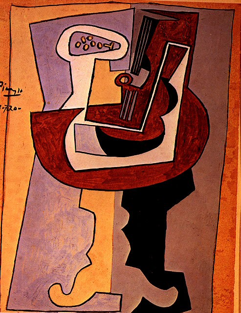 1920 Homme Е la mandoline1. Пабло Пикассо (1881-1973) Период: 1919-1930