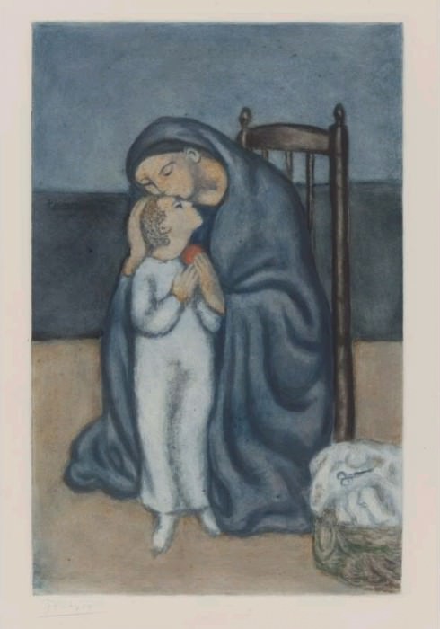1930 MaternitВ. Pablo Picasso (1881-1973) Period of creation: 1919-1930