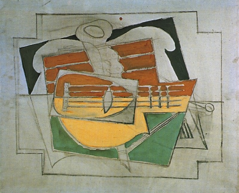 1922 Guitare. Pablo Picasso (1881-1973) Period of creation: 1919-1930