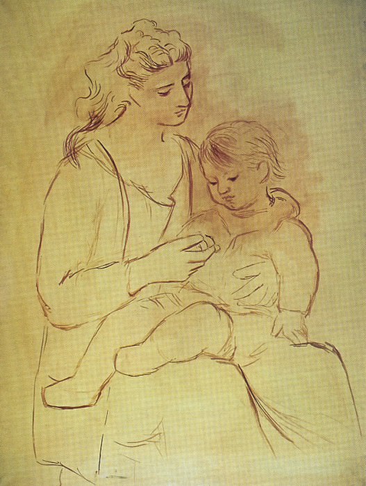 1922 MaternitВ. Пабло Пикассо (1881-1973) Период: 1919-1930