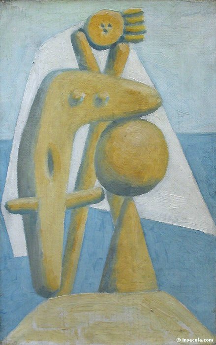 1928 Baigneuse3, Pablo Picasso (1881-1973) Period of creation: 1919-1930