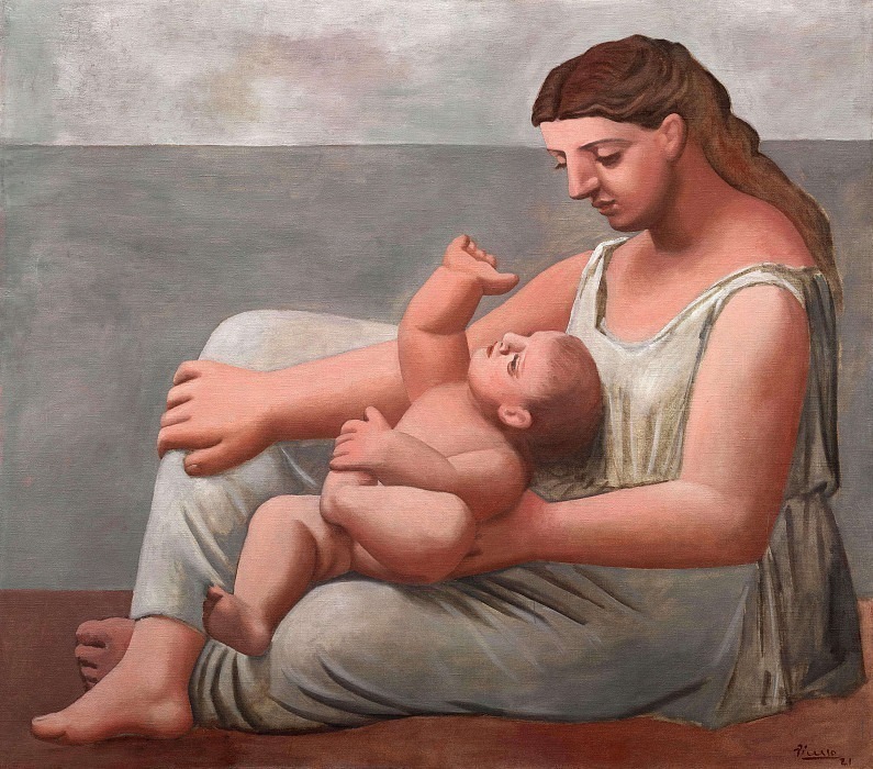 Мать и дитя. Пабло Пикассо (1881-1973) Период: 1919-1930