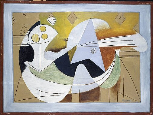 1927 Compotier et guitare. Пабло Пикассо (1881-1973) Период: 1919-1930