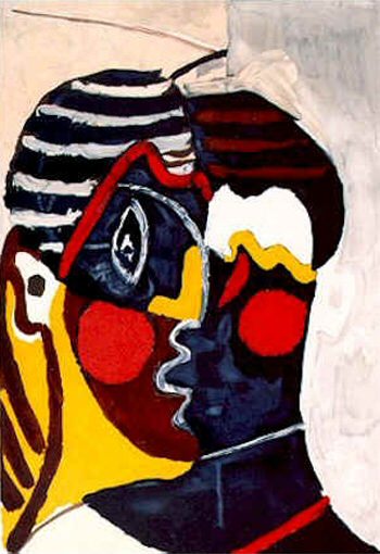 1926 Visage. Pablo Picasso (1881-1973) Period of creation: 1919-1930
