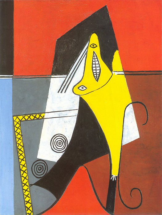 1927 Femme dans un fauteuil4. Pablo Picasso (1881-1973) Period of creation: 1919-1930