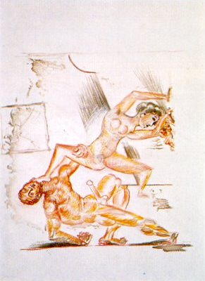 1920 Acrobatie Вrotique. Пабло Пикассо (1881-1973) Период: 1919-1930