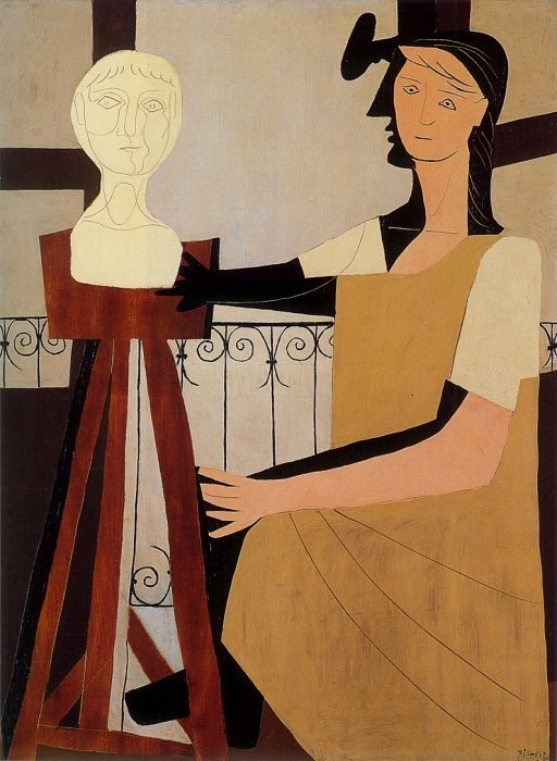 1925 La statuaire (La femme sculpteur). Пабло Пикассо (1881-1973) Период: 1919-1930