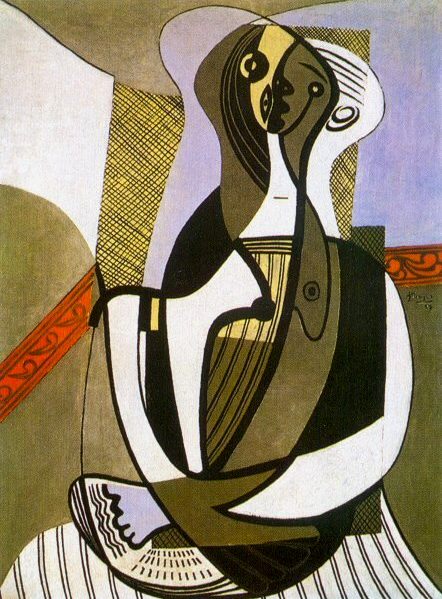 1926 Femme assise. Pablo Picasso (1881-1973) Period of creation: 1919-1930