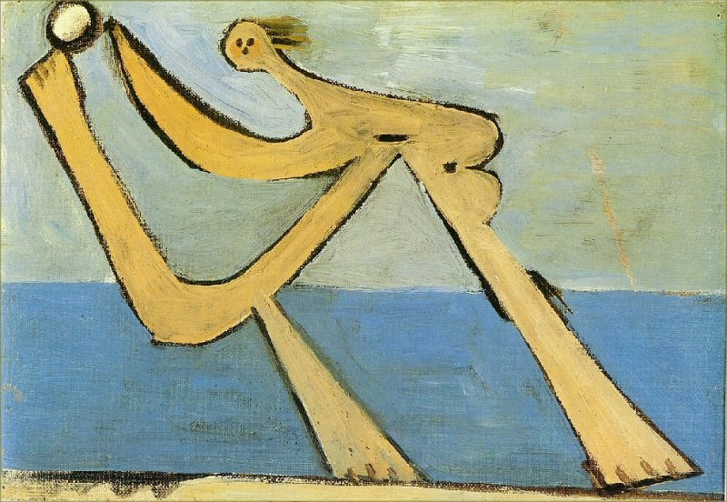 1928 Baigneuse4. Pablo Picasso (1881-1973) Period of creation: 1919-1930