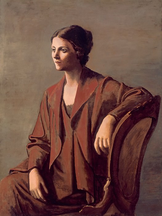 1923 Olga Hohlova. Pablo Picasso (1881-1973) Period of creation: 1919-1930