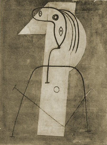1927 Femme debout. Пабло Пикассо (1881-1973) Период: 1919-1930