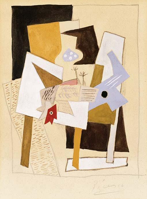 1921 Nature morte. Пабло Пикассо (1881-1973) Период: 1919-1930