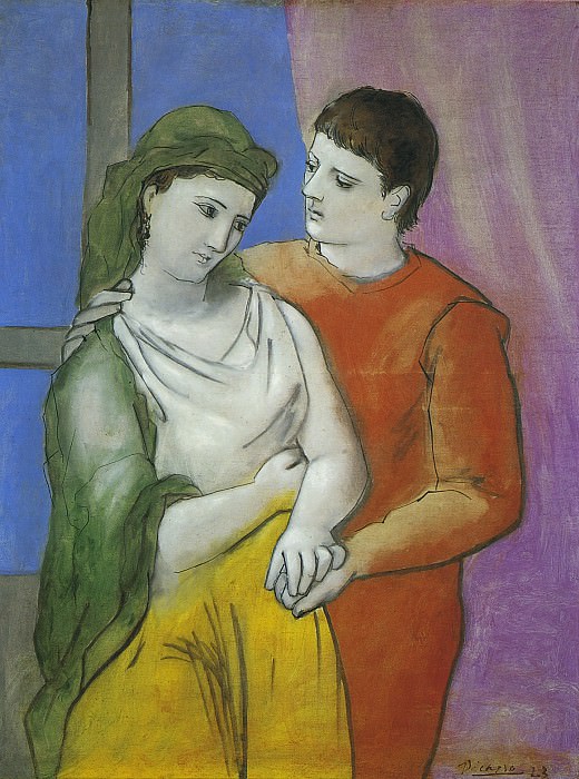1923 Les amoureux. Пабло Пикассо (1881-1973) Период: 1919-1930