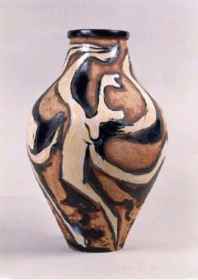 1929 Vase dВcorВ de baigneuses. Pablo Picasso (1881-1973) Period of creation: 1919-1930