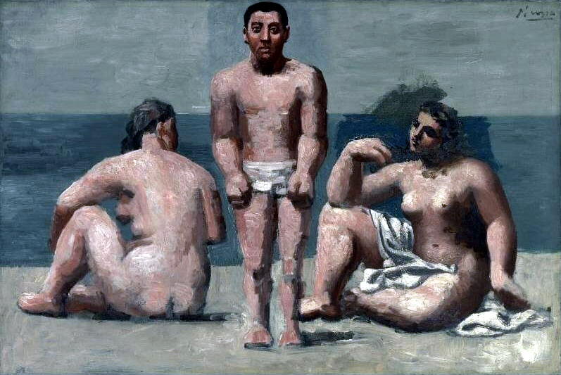 1921 Baigneur et baigneuses. Пабло Пикассо (1881-1973) Период: 1919-1930