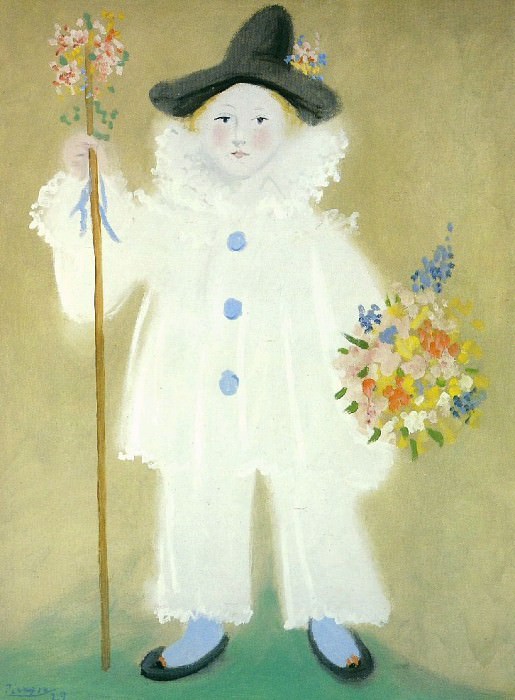 1929 Portrait de Paul en pierrot. Пабло Пикассо (1881-1973) Период: 1919-1930