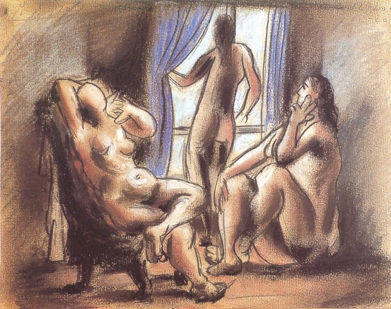 1920 Trois nus. Pablo Picasso (1881-1973) Period of creation: 1919-1930