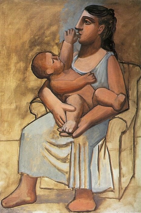 1921 MКre et enfant4. Pablo Picasso (1881-1973) Period of creation: 1919-1930
