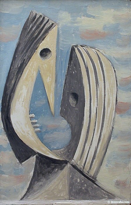 1929 Le baiser. Пабло Пикассо (1881-1973) Период: 1919-1930