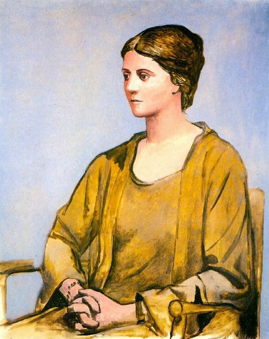 1923 Portrait dOlga4. Пабло Пикассо (1881-1973) Период: 1919-1930