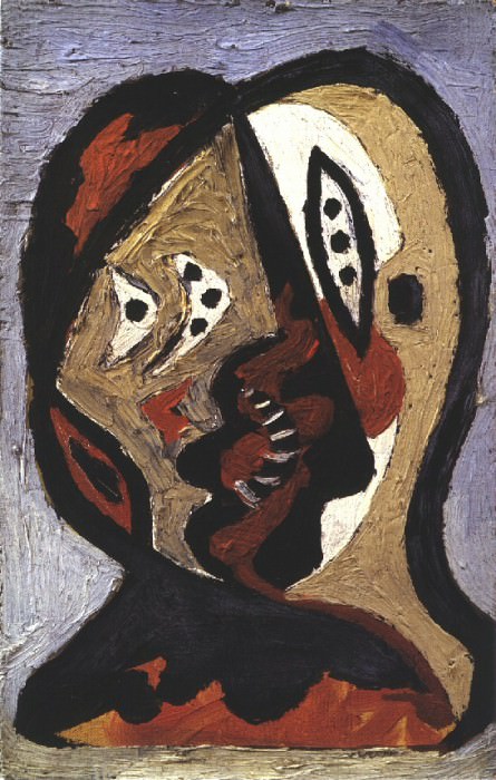 1926 Visage2. Pablo Picasso (1881-1973) Period of creation: 1919-1930