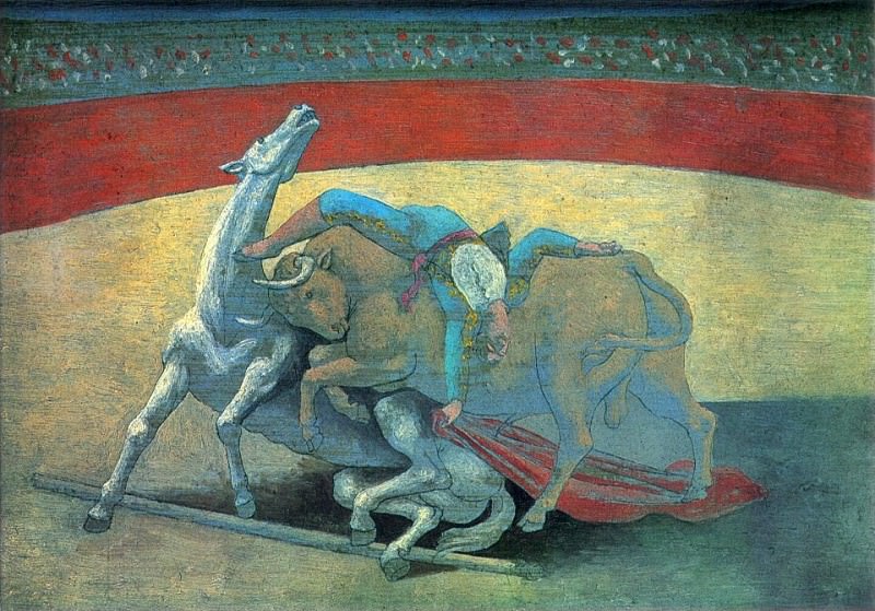 1923 Courses de taureaux (Corrida). Пабло Пикассо (1881-1973) Период: 1919-1930
