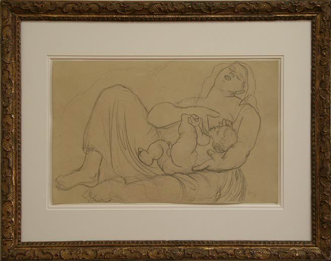 1919 MaternitВ. Пабло Пикассо (1881-1973) Период: 1919-1930