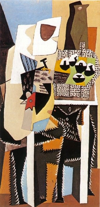 1921 Chien et coq. Пабло Пикассо (1881-1973) Период: 1919-1930