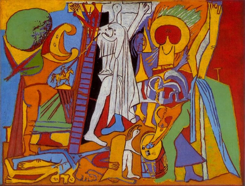 1930 La crucifixion. Пабло Пикассо (1881-1973) Период: 1919-1930