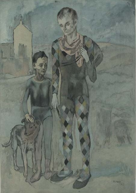 1922 Les Saltimbanques. Пабло Пикассо (1881-1973) Период: 1919-1930