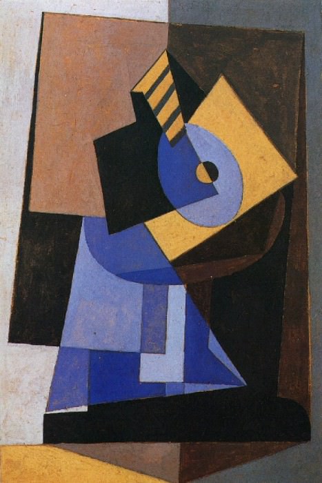 1920 Mandoline sur un guВridon, Pablo Picasso (1881-1973) Period of creation: 1919-1930