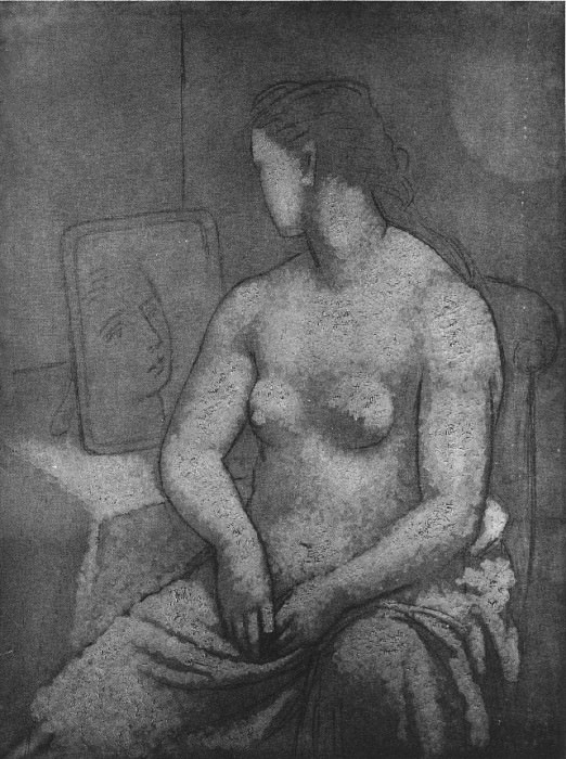 1922 Nu fВminin assis. Пабло Пикассо (1881-1973) Период: 1919-1930