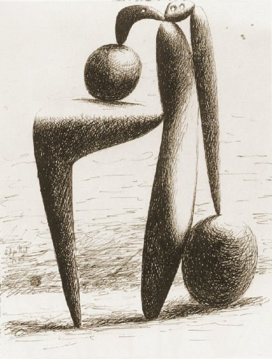1928 Figure1. Пабло Пикассо (1881-1973) Период: 1919-1930