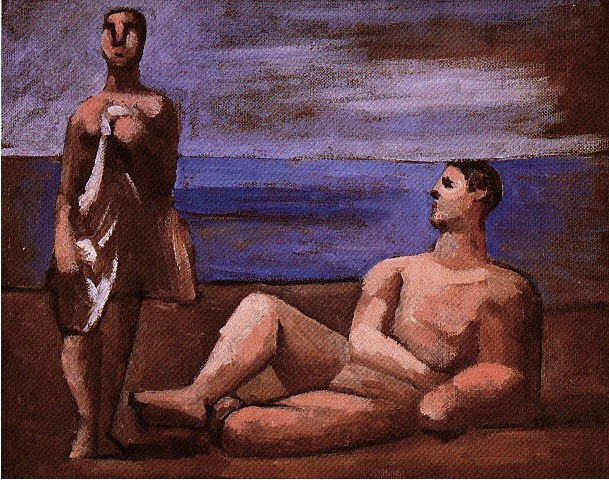 1921 Deux baigneurs. Pablo Picasso (1881-1973) Period of creation: 1919-1930