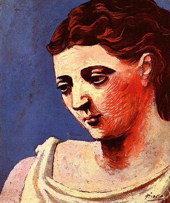 1923 TИte de femme1, Pablo Picasso (1881-1973) Period of creation: 1919-1930