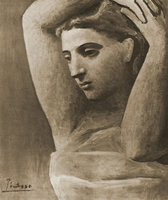 1922 Buste de femme les bras levВs. Pablo Picasso (1881-1973) Period of creation: 1919-1930