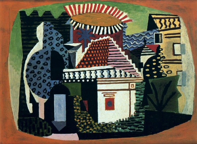 1920 Paysage de Juan-les-Pins. Pablo Picasso (1881-1973) Period of creation: 1919-1930