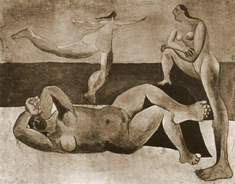 1920 Trois baigneuses. Пабло Пикассо (1881-1973) Период: 1919-1930