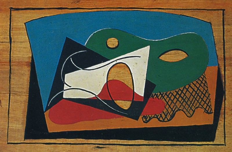 1923 Masque et verre. Пабло Пикассо (1881-1973) Период: 1919-1930